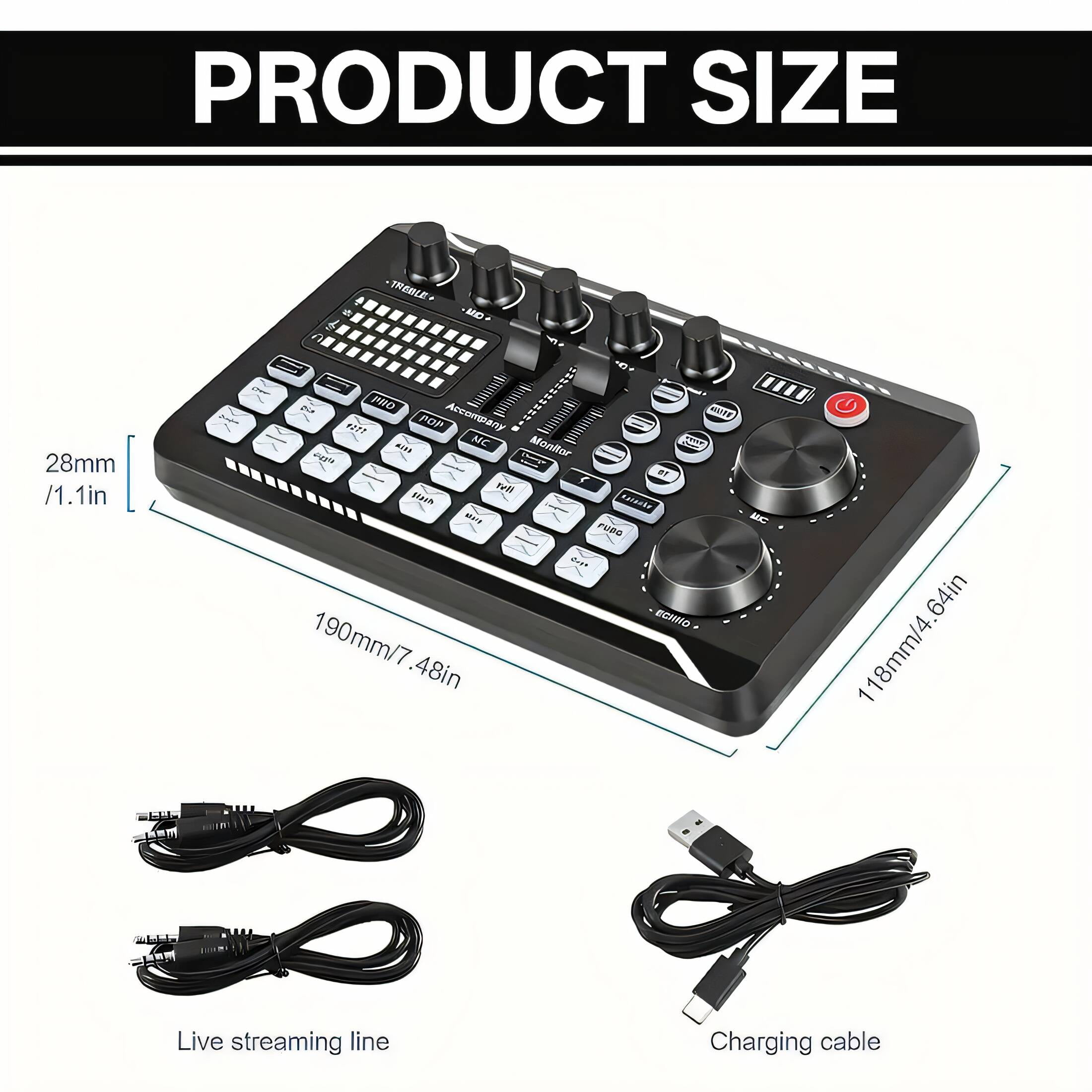 GJX Podcast Equipment Bundle,Perfect for Streaming Podcast Microphone,Clear Sound for Podcasts Podcast Equipment