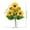 A, variant on Under $3 Artificial Sunflower Stem 7-Head Sunflower Spray Plastic For Living Room Vase Filler Wedding Arch Arrangement (C) (1Pc)