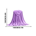 thumbnail image 3 of Bwiyojiz Throw Blanket, 100cmX140cm Flannel Bath Towel Blanket Fleece Blanket Farai Fleece Blanket Plain Flannel Blanket Yoga Blanket Fleece Blanket, Birthday Gifts, 3 of 5