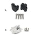 thumbnail image 5 of Naiovety 2 uds accesorios para vehículos de motocicleta aleación de aluminio resistente para hacer que el proceso de conducción sea más Bicicletas eléctricas Negro 1, 5 of 6