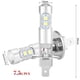 thumbnail image 1 of Bombillas de Faros, 6000K Con Bombillas lideró a Blancas Extremadamento Brillantes Bulbas de 360 ​​Grados H1 Director de la Niebla Delantera para la Luz Delantera para la Luz del, 1 of 7