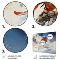 thumbnail image 3 of Designart "Adventurous Whistler, Canada IV" Sports Metal Wall Art, 3 of 5
