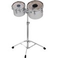thumbnail image 6 of Pearl President Series Deluxe Concert Tom Set With Double Tom Stand Silver Sparkle, 6 of 6
