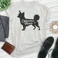 thumbnail image 2 of Chihuahua Mama T-shirt, Unisex Women's Shirt, Chihuahua Owner, Best Dog Mom Gift, Heather Ash, 3X-Large, 2 of 6