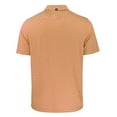 thumbnail image 3 of Men's Cutter & Buck Orange/ New York City FC Forge Eco Double Stripe Stretch Recycled Tri-Blend Polo, 3 of 3