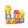 thumbnail image 4 of Baby Paradise House Spelling Puzzled Plastic Block City DIY Creative Model Figures Educational Kids Toys, 4 of 5