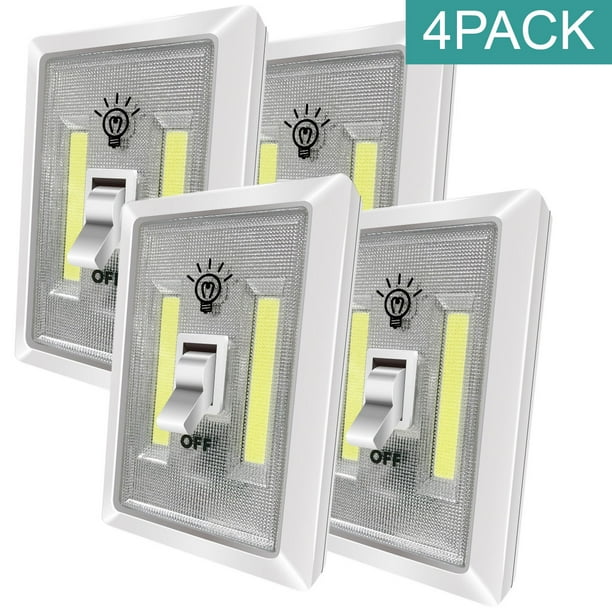 Led Night Light Anko 200 Lumen Cob Emergency Lights Switch Cordless Portable Magnetic Sticker For Wardrobe Camping Kitchen Garage Attic Night
