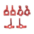 thumbnail image 3 of RC Car C Shaped , High Strength RC Steering Cup Aluminum Alloy  For 1/10 Car Model Red, 3 of 8