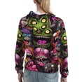 thumbnail image 7 of Salouo Monstrous Cartoon Characters Pattern Hoodie Sweatshirts for Women, Autumn Pullover Hoodie Workout Sweat Women's Long Sleeve Preppy Sweatshirts-Small, 7 of 7