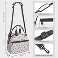 thumbnail image 2 of Lafuoo Cherry Berries Pattern Insulated Lunch Bag, Adjustable Shoulder Strap Handheld Crossbody Waterproof Lunch Bag, Unisex-One Size, 2 of 6