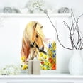 thumbnail image 1 of Design Art - Cheval et Poulain avec Prairie, 1 of 3
