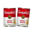 thumbnail image 4 of ( 2 Pack ) Campbell's Condensed Chicken Wonton Soup, 10.5 oz Can, 4 of 6