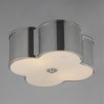 thumbnail image 6 of Maxim 12247 Clover 2 Light 14" Wide Flush Mount Ceiling Fixture - Nickel, 6 of 7