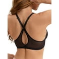 thumbnail image 3 of Wingslove Women's Front Closure Sheer See Through Bra Racerback Unlined Underwire Bras for Everyday, 3 of 6