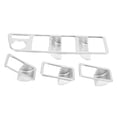 thumbnail image 2 of Window Lift Switch Panel 4Pcs Right Hand Drive Window Lift Switch Panel Decoration Cover Replacement Fit For Harrier Venza XU80 2020 2021, 2 of 8