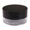 thumbnail image 1 of relayinert Powder Box Empty Case Makeup Tool Cosmetic Box Exquisite Lid Dustproof Black Multicolored Practical Compact Size Black 1Set, 1 of 6