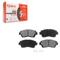 thumbnail image 1 of SIM Front Semi-Metallic Disc Brake Pads SIM-476 for Car Toyota Camry Sienna Lexus Avalon Celica ES300 LS400 SC300, 1 of 8