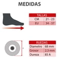 thumbnail image 4 of patines profesionales Centurfit Luz Led Ajustables Talla 21 a 23, 4 of 9