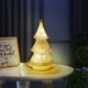 thumbnail image 1 of Lámpara nocturna con forma de árbol de Navidad | Lámpara decorativa navideña enchufable para el hogar | Iluminación ambiental interior a pilas para dormitorio, cocina y baño., 1 of 6