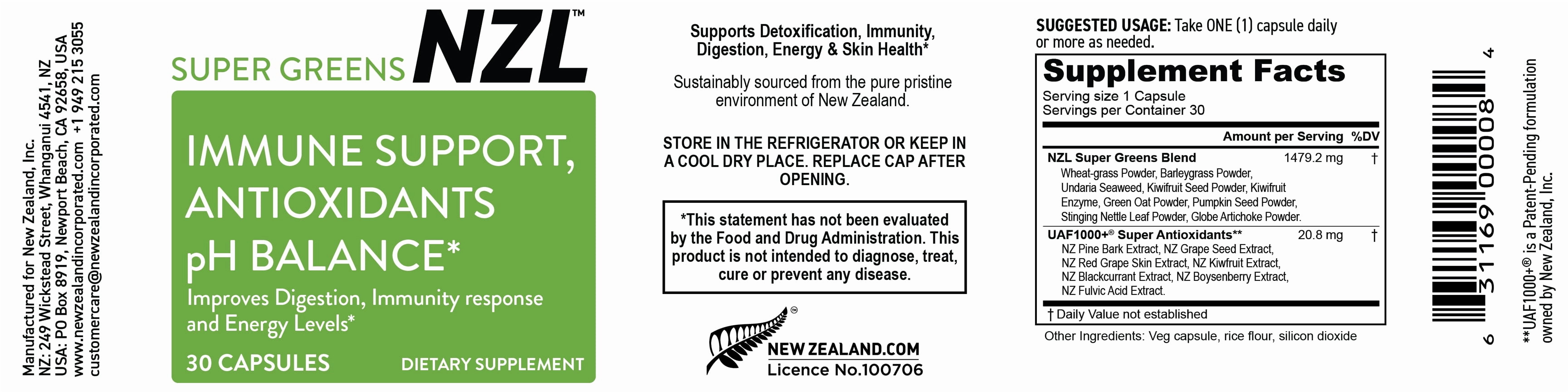 OMEGANZL Omega-3 Natural Joint Relief Supplement Natural Muscle Support, Green-Lipped Mussel Oil Joint Support, No Fishy Aftertaste, 60 Softgels Plus one Bottle of Super Greens 30 Capsules