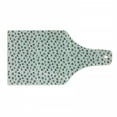 thumbnail image 1 of Numbers Cutting Board, Print of Random Numbers with Geometric Shapes Triangles Rectangles, Decorative Tempered Glass Cutting and Serving Board, in 3 Sizes, by Ambesonne, 1 of 2