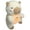 White, variant on Breathing Plush Toy with Soothing Lights and Sounds, Soft Rhythmic Sensory Companion for Calming Play, Musical Cuddle Toy