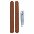 thumbnail image 6 of 3 Piece ToolTreaux Nail Clipper Set with Emery Board Nail File Travel Manicure Kit, 6 of 7