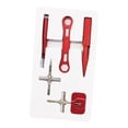 thumbnail image 4 of Kit de herramientas de reparación de carretes de pesca, accesorio portátil, fácil de usar, rodamiento multiusos Rojo, 4 of 9