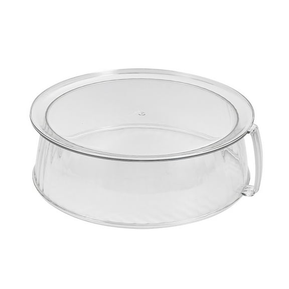 Microwave Splatter Cover for Food 9.4 Inch Microwave Plate Food Cover with Easy Grip Handle Anti-Splatter Lid BPA Free Microwave Cover for Most Platters Bowls