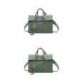 thumbnail image 2 of Transemion Canvas Functional And Practical Crossbody Bag Versatile For Everyday Classic And Timeless Handbags green 2Set, 2 of 6