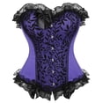 thumbnail image 1 of Grebrafan Bunny Hauts Corset pour Femmes Mode Sortie Nocturne Violet TTG, 1 of 1