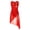 Red, variant on YiZYiF Girls Sleeveless Irregular Hem Modern Dance Dress Sequins Lyrical Dance Costume