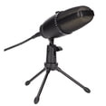 thumbnail image 3 of PC Cardioid Mic, 3.5mm Jack USB Microphone Fashionable Sensitive Classic Black with Tripod for  for, 3 of 7