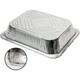 VeZee's Disposable 9X13 Aluminum Foil/Pan Pans Half Size Deep Steam