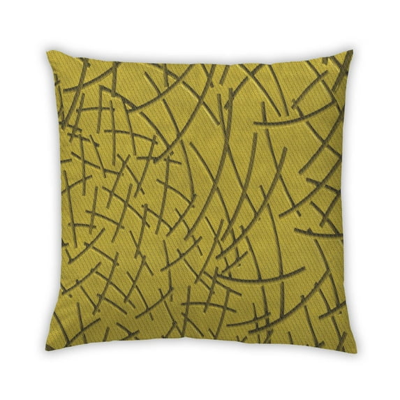 Ahgly Company Outdoor Square Contemporary Throw Pillow, 18 inch by 18 inch
