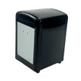 thumbnail image 1 of Funda para caja de pañuelos de acero inoxidable, decorativa, para secadora, con soporte para caja de pañuelos. Negro, 1 of 9