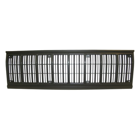 Crown Automotive 55054945 CAS55054945 CHEROKEE RADIATOR GRILLE, BLACK Fits select: 1991-1996 JEEP CHEROKEE, 1991-1992 JEEP COMANCHE