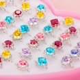 thumbnail image 4 of MasteelfCA 36pcs Children's Toys Diamond Rings Jewelry Girl Jewel Rings in Box Pretend Play and Dress Up Rings(Mixed Pattern), 4 of 4