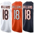 18 Caleb Williams 15 Rome Odunze Keenan Allen Football Jersey D'Andre