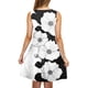 thumbnail image 5 of Vestido Corto de Verano Casual de Moda Impreso Cuello Redondo Bolsillo sin Mangas de las Mujeres, Vestido Casual para Diario, 5 of 9