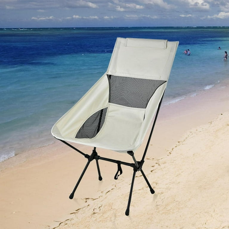 GVDV High Back Camping Chair Lightweight Camping Chair with Headrest Stable Portable Folding Chair for Outdoor Camp Hiking Backpacking Walmart