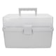 thumbnail image 1 of Caja de almacenamiento transparente, caja de almacenamiento multifuncional de 3 capas, caja de almacenamiento artesanal, organizador multiusos, tecnología innovadora, 1 of 8