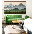 thumbnail image 4 of KNITTWORLD Modern Macramé wall hanging / Large Macramé wall art / Modern Boho wall décor / dip dye Tapestry / statement wall art, 4 of 5
