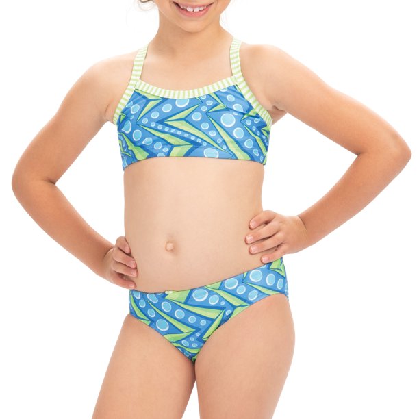 TRAIN Dolfin Uglies Girls Print 2 Piece In Zenon Size 14 Walmart 