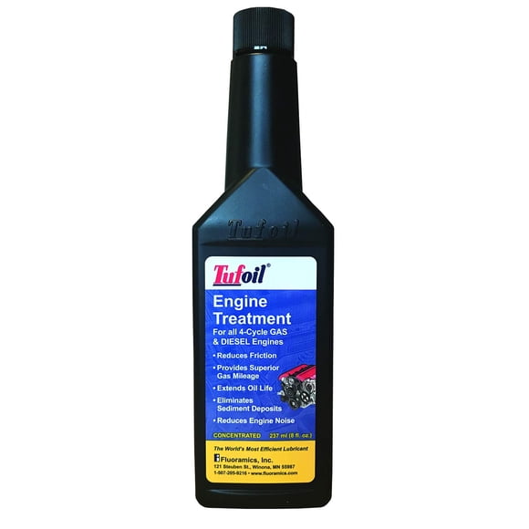 Tratamiento para motor Tufoil Fluoramics, botella de 237 ml