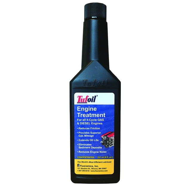 Tratamiento para motor Tufoil Fluoramics, botella de 237 ml