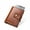 Brown, variant on Men and Women Card Holder Card Clip Card Case Anti-Degaussing Anti-Counterfeiting Metal Automatic Pop-Up Card Wallet