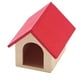 thumbnail image 5 of 1:12 Casa de muñecas en miniatura para mascotas, perros y gatos, muebles de simulación, modelo de juguete rojo, 5 of 9