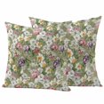 thumbnail image 5 of Sage Green Botanical Outdoor Pillow Covers 18x18 Inch Throw Pillow Covers Set of 2 Waterproof Decorative Pillow Cases Spring Floral Summer Botanical Vintage Cushion Covers for Patio Furniture Garden, 5 of 7