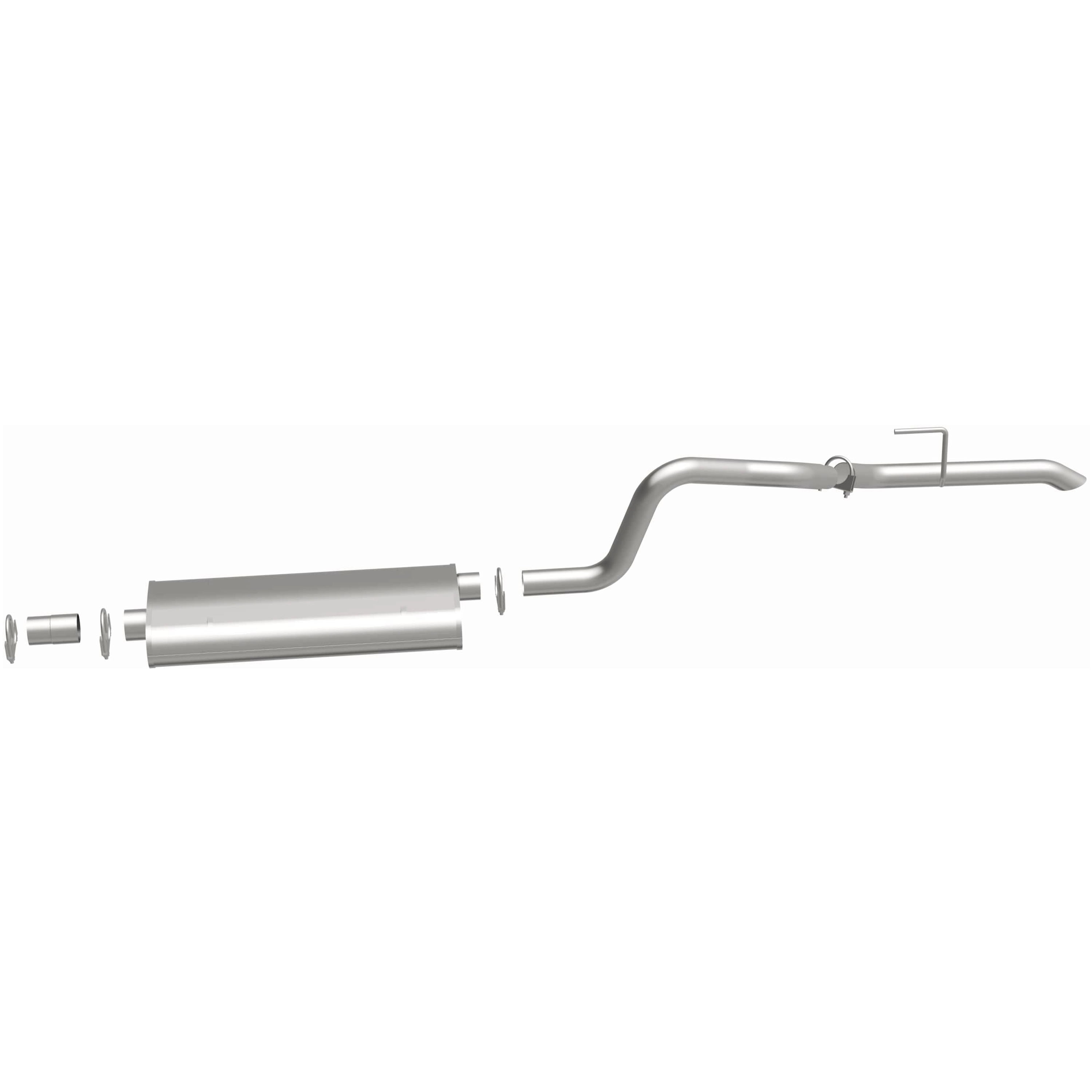 BRExhaust OE Replacement Exhaust System Kit 106-0018: Compatible with 1999-2004 Jeep Grand Cherokee 4.0L, 1999-2004 Jeep Grand Cherokee 4.7L